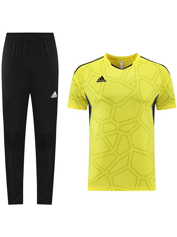 Adas training jersey sportswear uniform men's soccer shirt football short sleeve sport yellow t-shirt 2022-2023